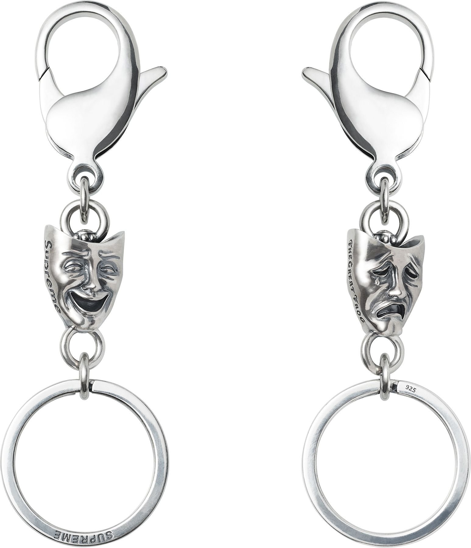 Drama Mask Key Ring